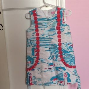 Lilly Pulitzer Watch Out Lighthouse Shift Dress